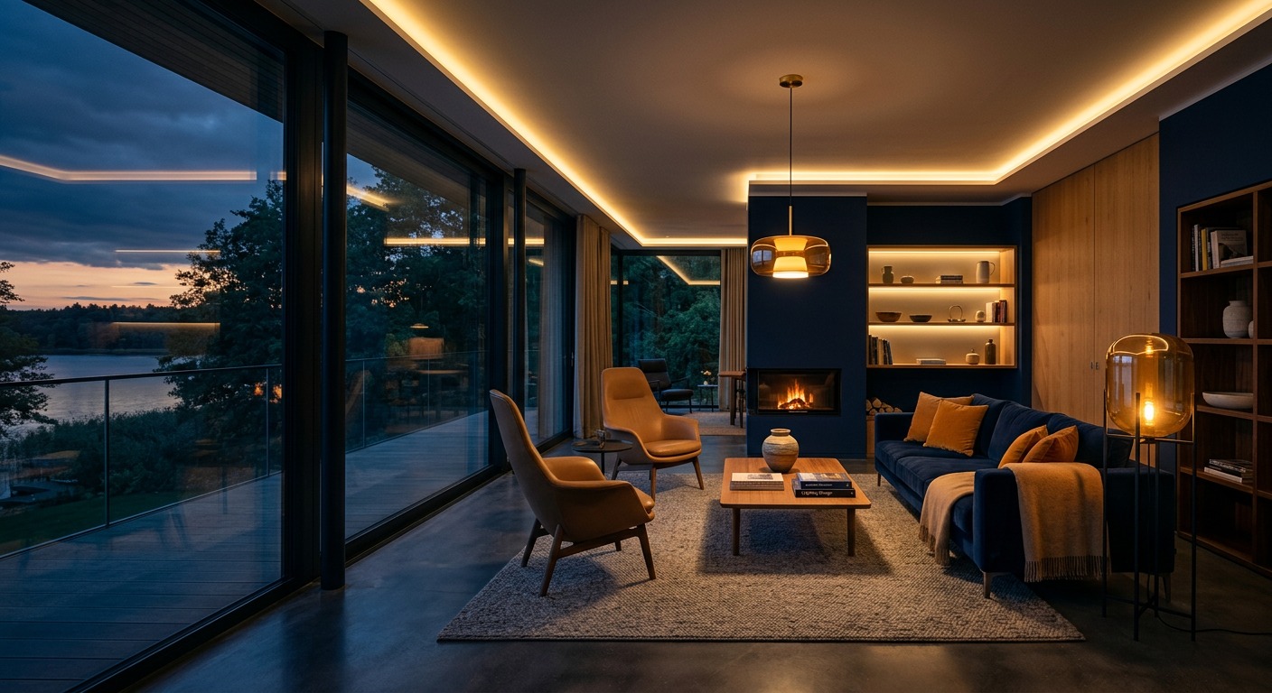 Lychen Task Light en Espacio de Trabajo